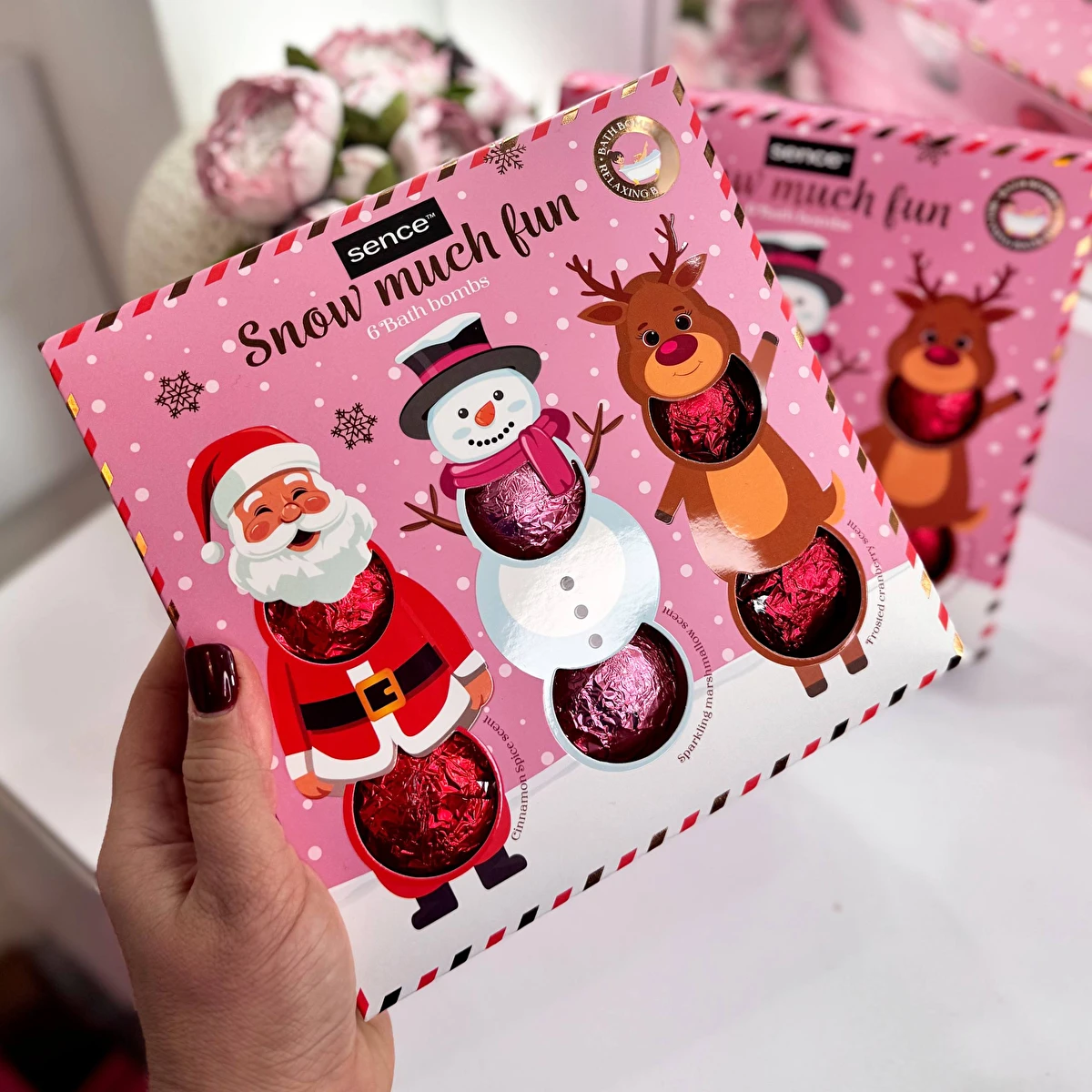 Набір бомбочок для ванни Sence Snow Much Fun - irenstore